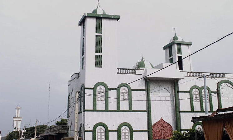 La mosquée centrale de Cotonou
